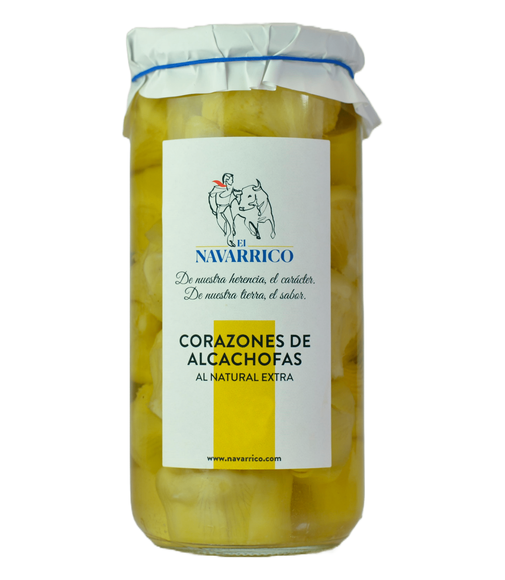 Corazones de Alcachofa al Natural Extra Conservas El Navarrico