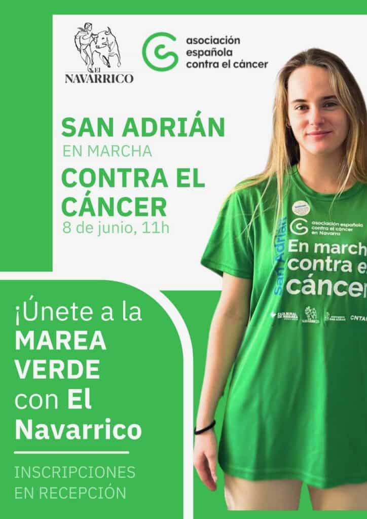 Navarrico San Adrián en Marcha contra el Cáncer